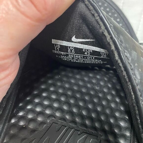 Nike Benassi Slip On Sandals Women Size 11 - Picture 5 of 5